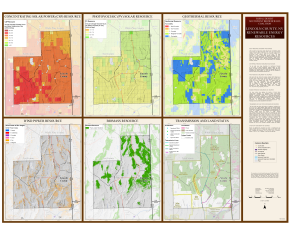 Lincoln County, NV Renewable Resources Map